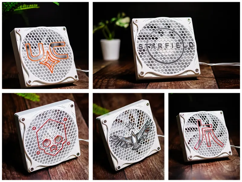 Starfield 120mm PC Computer Fan Grill Covers