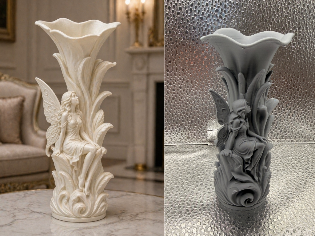 Fairy Blossom Throne Vase