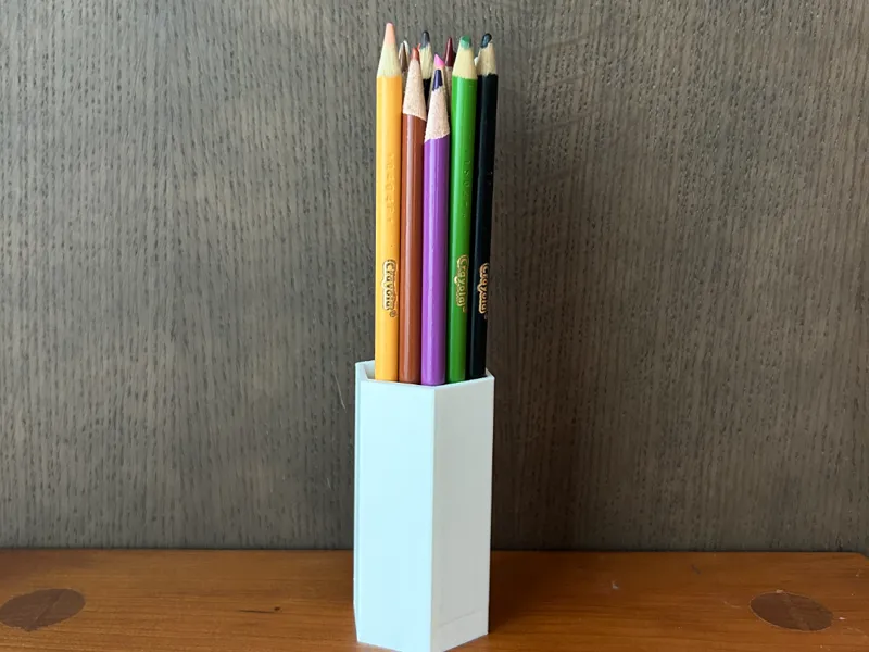 Geometric Pencil Holder