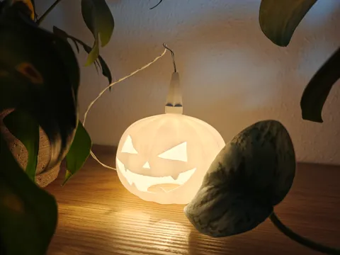 Accesorio de iluminación decorativa: Lampenschirm (Sternleuchte) - Kürbis — referencia de MakerWorld
