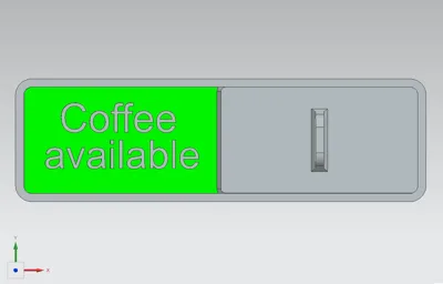 Coffee indicator for coffee/meeting room by Peter Tibensky MakerWorld ...