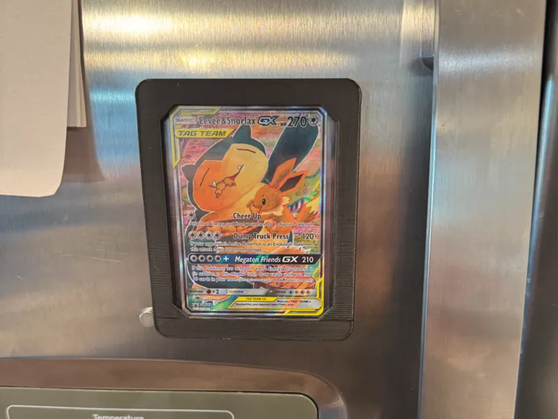 Pokemon Toploader Magnet Frame