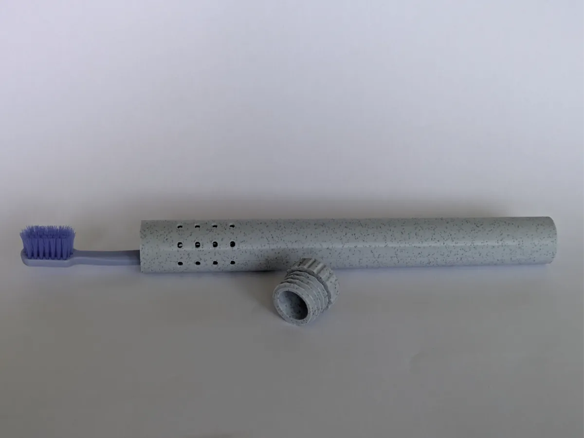 Étui de voyage pour brosse à dents