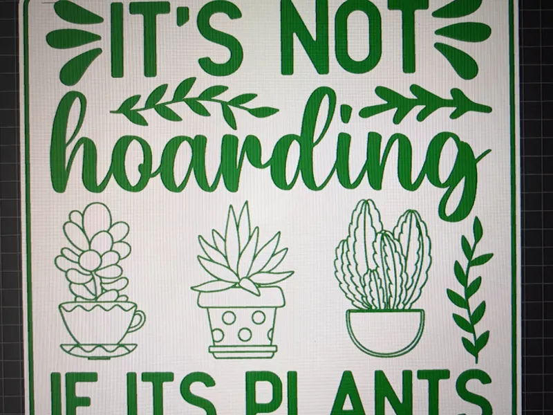 It's Not Hoarding If Its Plants