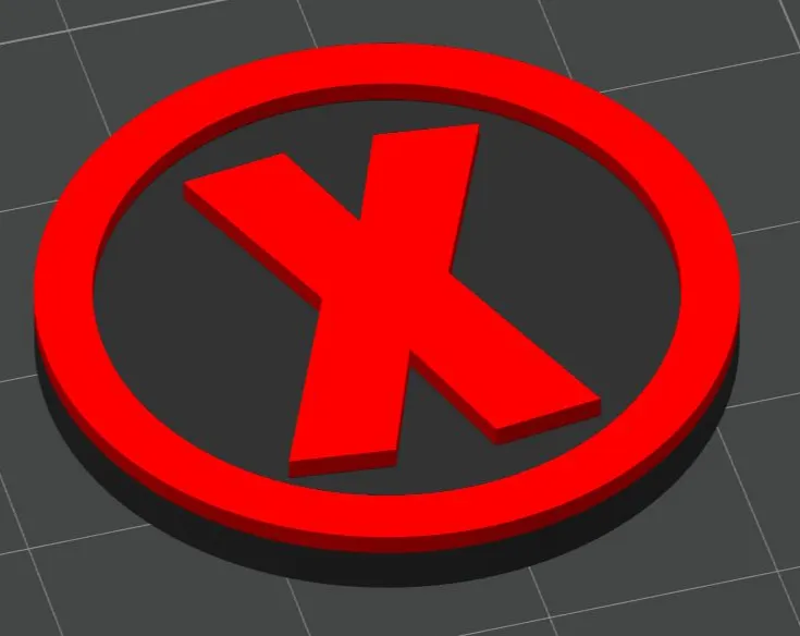 Negative "X" Token