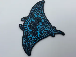 Manta Ray Wall Art - Hawaiian Decor