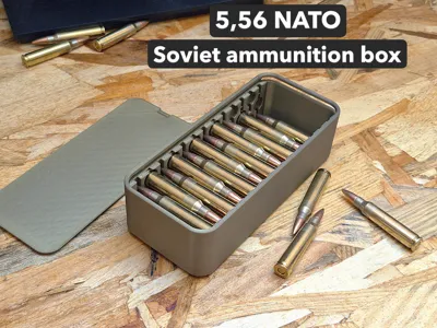 Soviet ammocan 5,56 Nato / .223