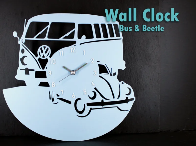 Wand Uhr Retro