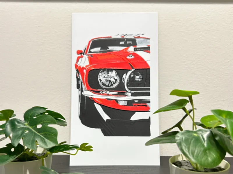 HUEFORGE MUSTANG RED