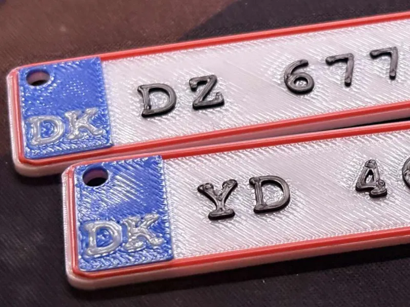 Generic Numberplate add country and numberplate