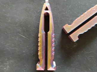 Vial opener with ring for keychain NEW VERSION