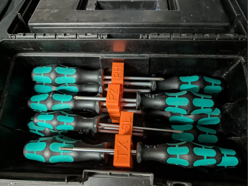 Wera Screwdriver Clamp for Kraftform 300 Big Pack