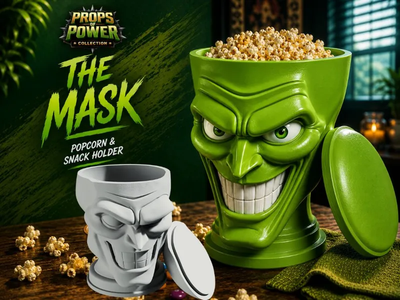 The Mask Snack & Popcorn Holder