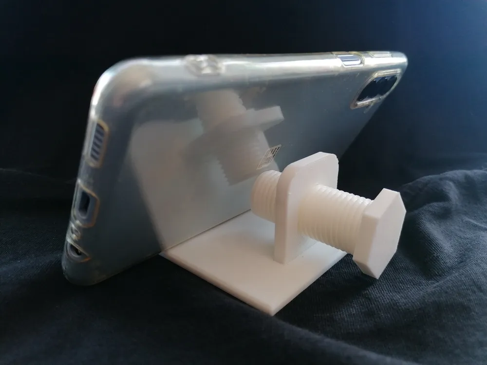 Adjustable Phone Stand - Free 3D Print Model - MakerWorld