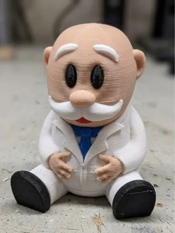 Figura decorativa: Dr. Simi Ficha 3D Multicolor para Juegos de Mesa — vista de referencia 2