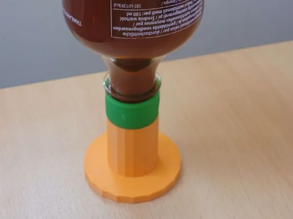 Support pour bouteille de sauce Sriracha