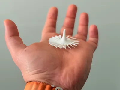Wind Gyroscope Spinner Physics inertial force