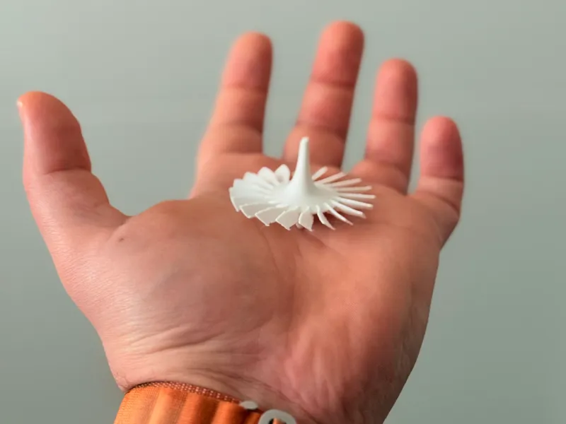 Wind Gyroscope Spinner Physics inertial force