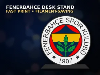 Fenerbahçe Istanbul - Mehrfarbiger Tischständer