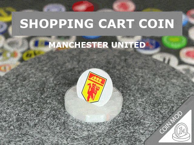 Shopping Cart Coin – Manchester United