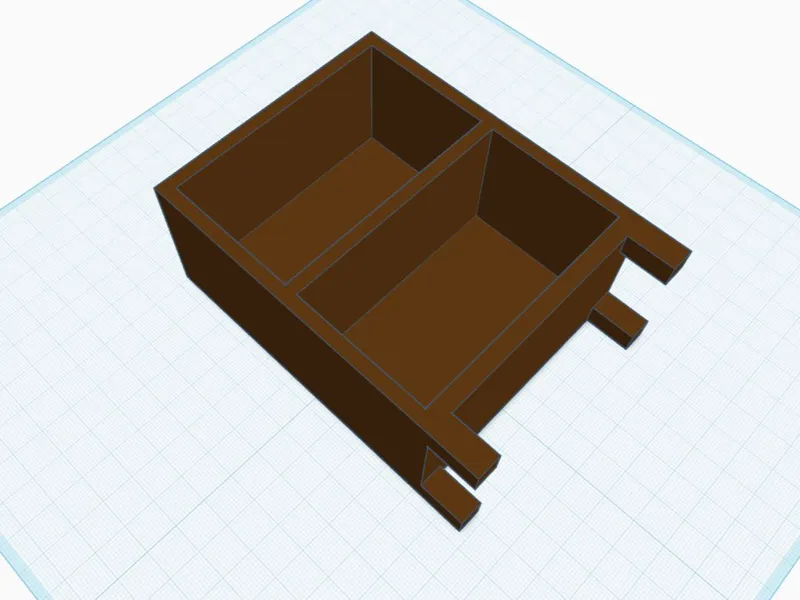 2 shelf bookshelf for Tiny Secret Book Cache