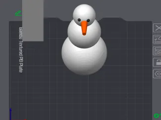 basic snowman
