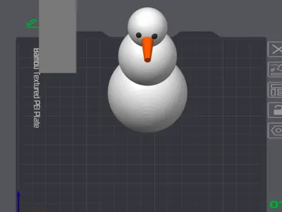 basic snowman