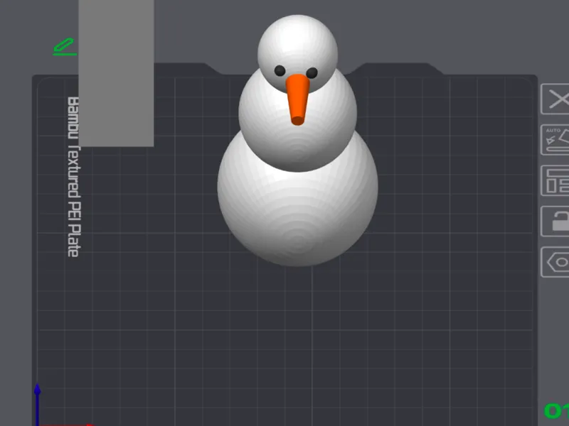 basic snowman