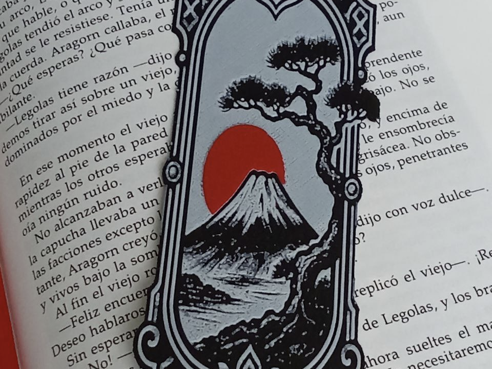 Japanese Serenity Bookmark