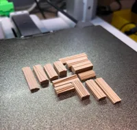 N-scale Lumber Loose Stacks using 0.2mm nozzle