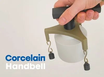 Corcelain Hand Bell