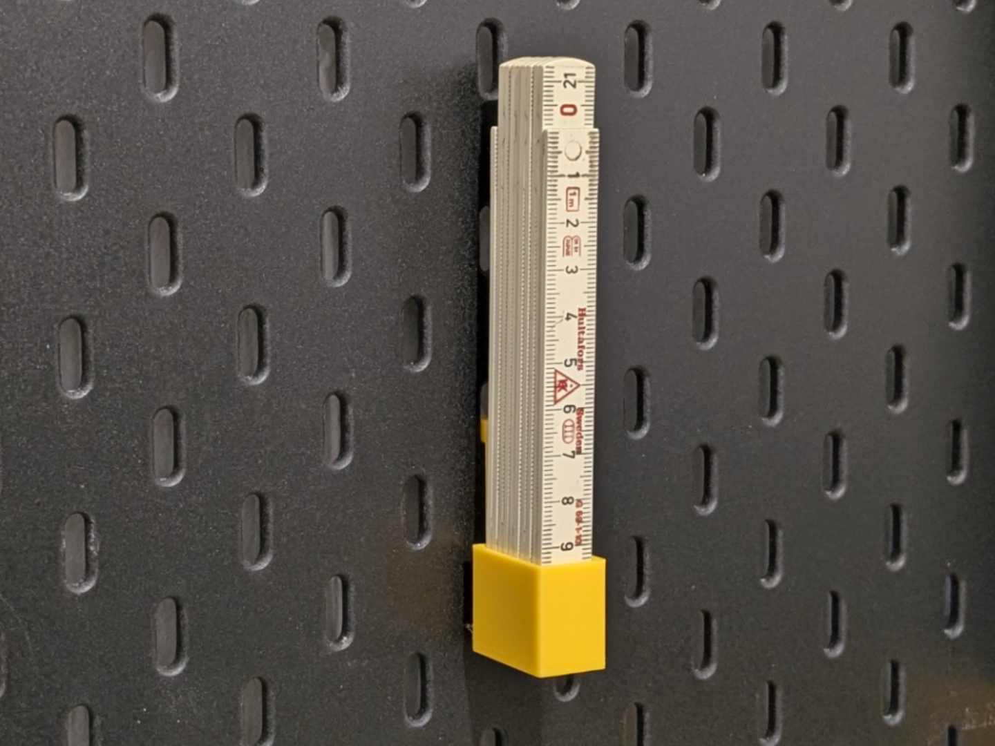 1m Meterstab Skadis Halter Aufbewahrung