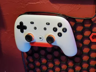 Honeycomb Storage Wall Stadia Controller Holder