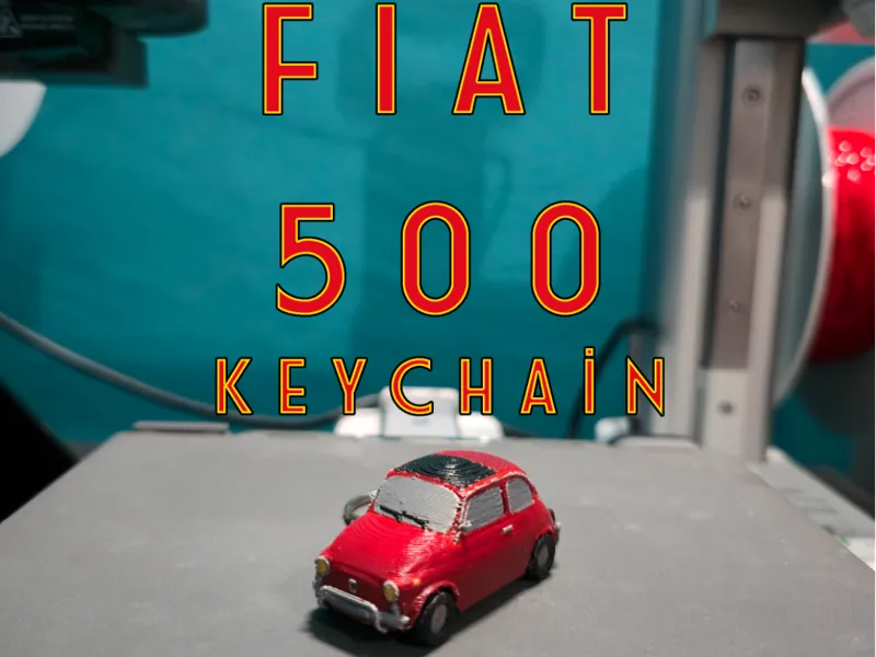 Fiat 500 Keychain (PIP WW)