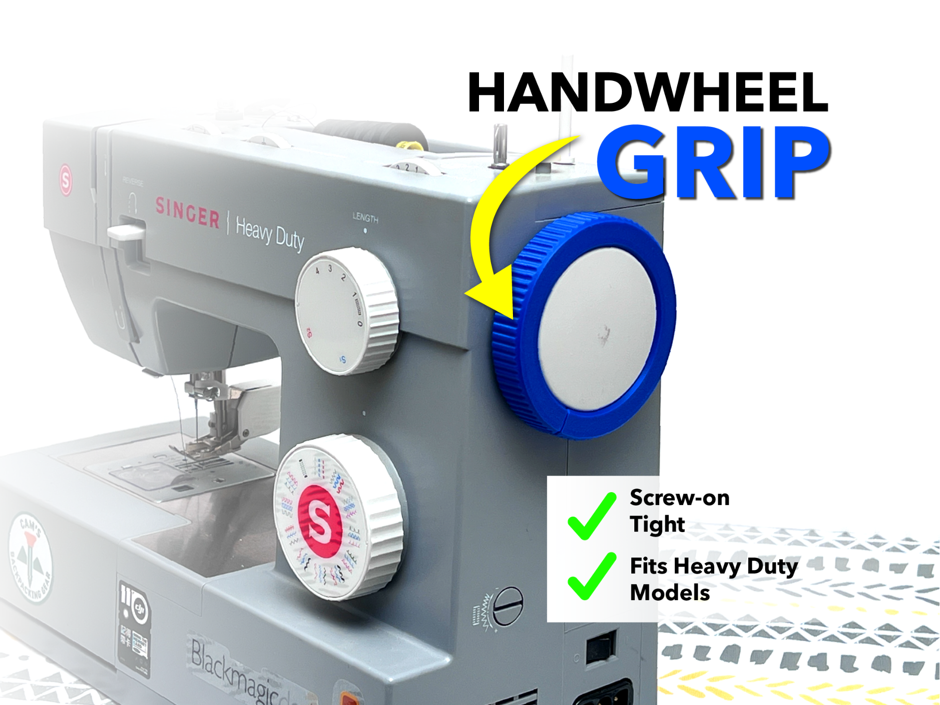 Singer HD Sewing Machine Handwheel Grip 