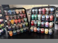 24 larger bottles PLA with PETG support