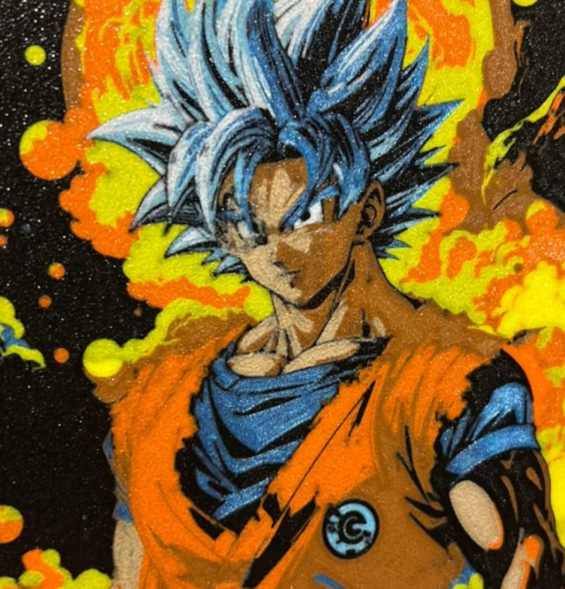 Goku Wall Art