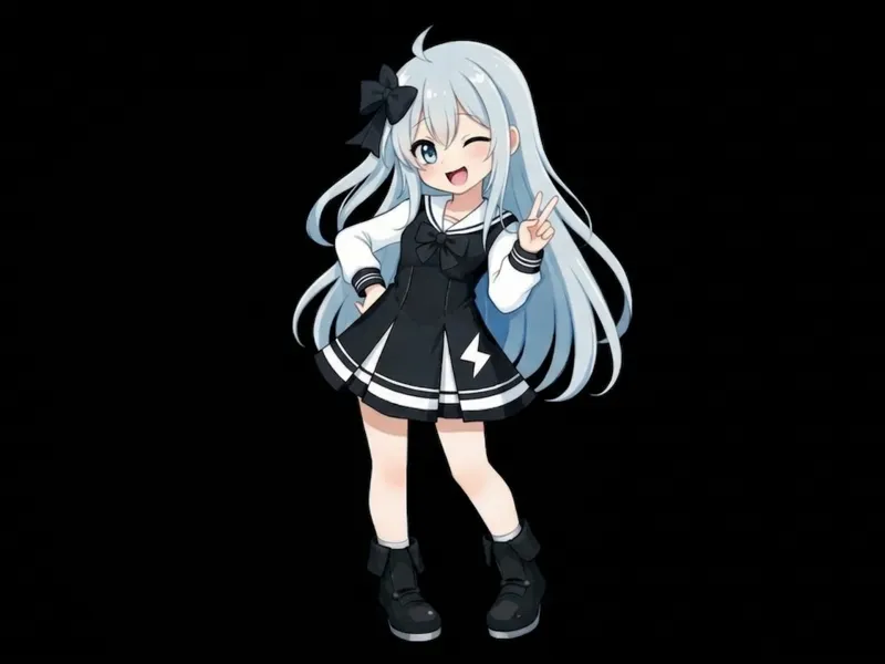 Cute model decoration