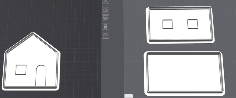 gingerbread house template