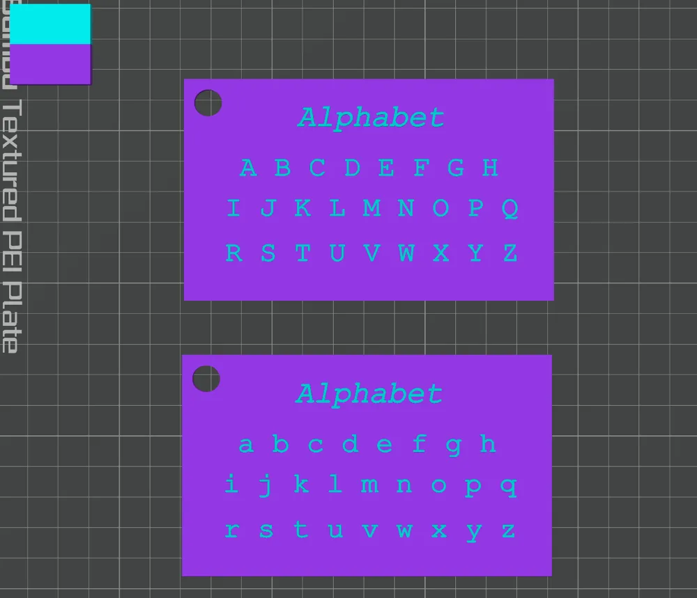 Alphabet Cards - Free 3D Print Model - MakerWorld