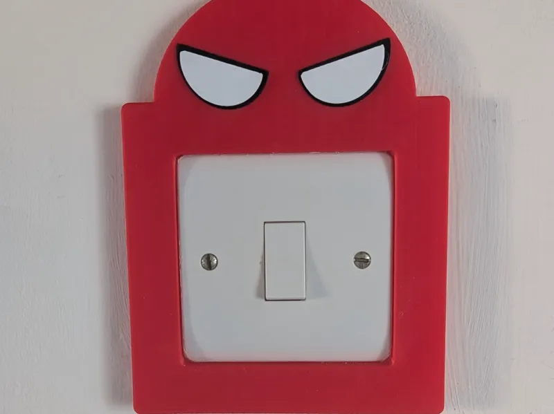 Spider-Man Light Switch Plate (UK)
