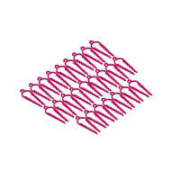 [25 clips set A1 mini] 0.2mm layer, 2 walls, 15% infill