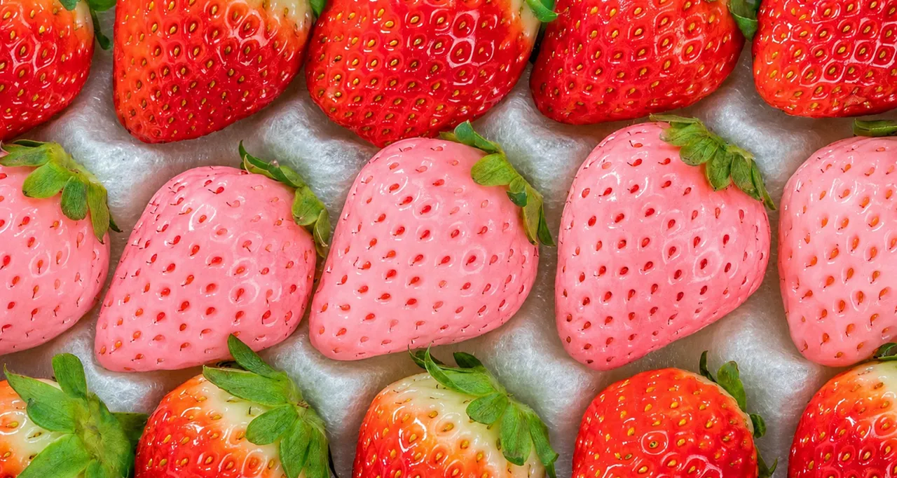 Awayuki Strawberry Earrings view 4