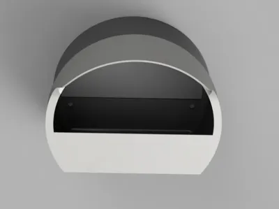 Mounted Bird Feeder with Shade