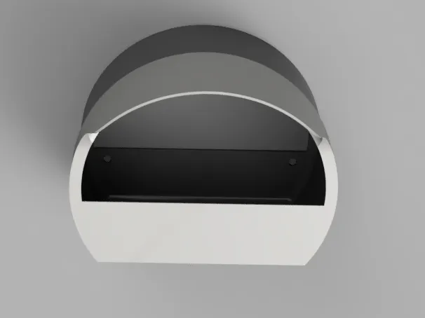 Mounted Bird Feeder with Shade