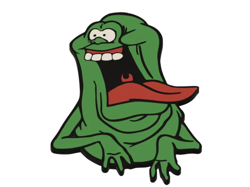 Plaque Slimer Ghostbuster