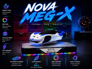 NOVA MEG-X | Magnetic Levitation | Future Car
