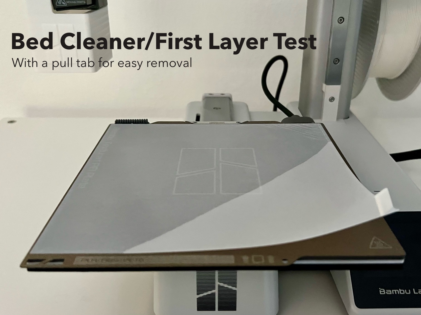Miniatura 1 do modelo 3D Bed Cleaner/First Layer Test