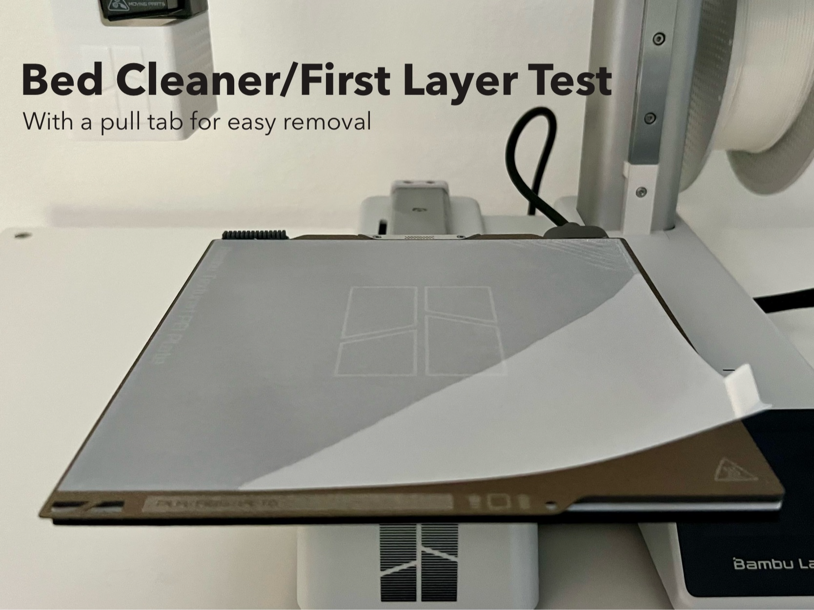 Bed Cleaner/First Layer Test