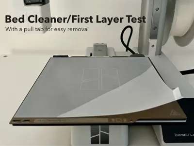 Bed Cleaner/First Layer Test